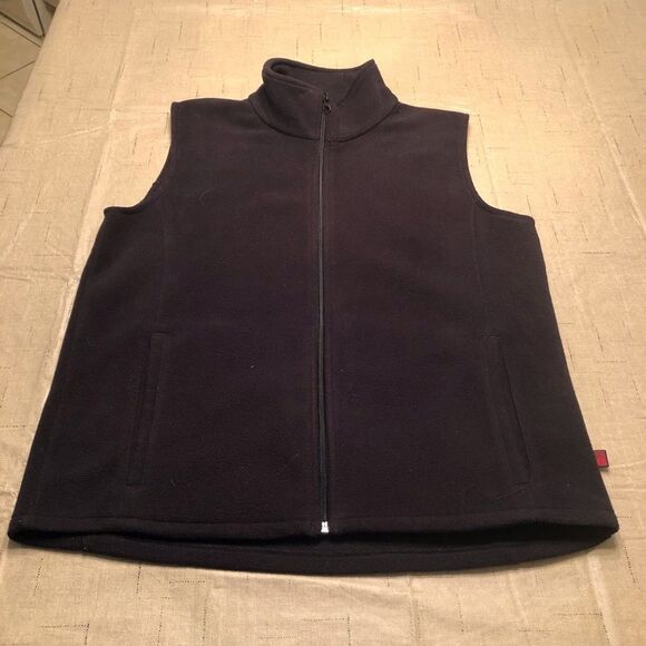 Woolrich Black Fleece Zippered Vest - Picture 1 of 7